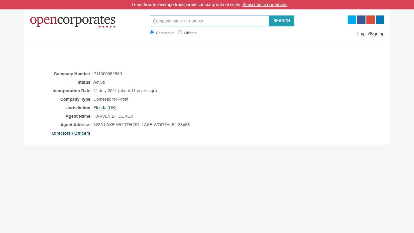 US CRIMINAL CHECKS INC :: Florida (US) :: OpenCorporates